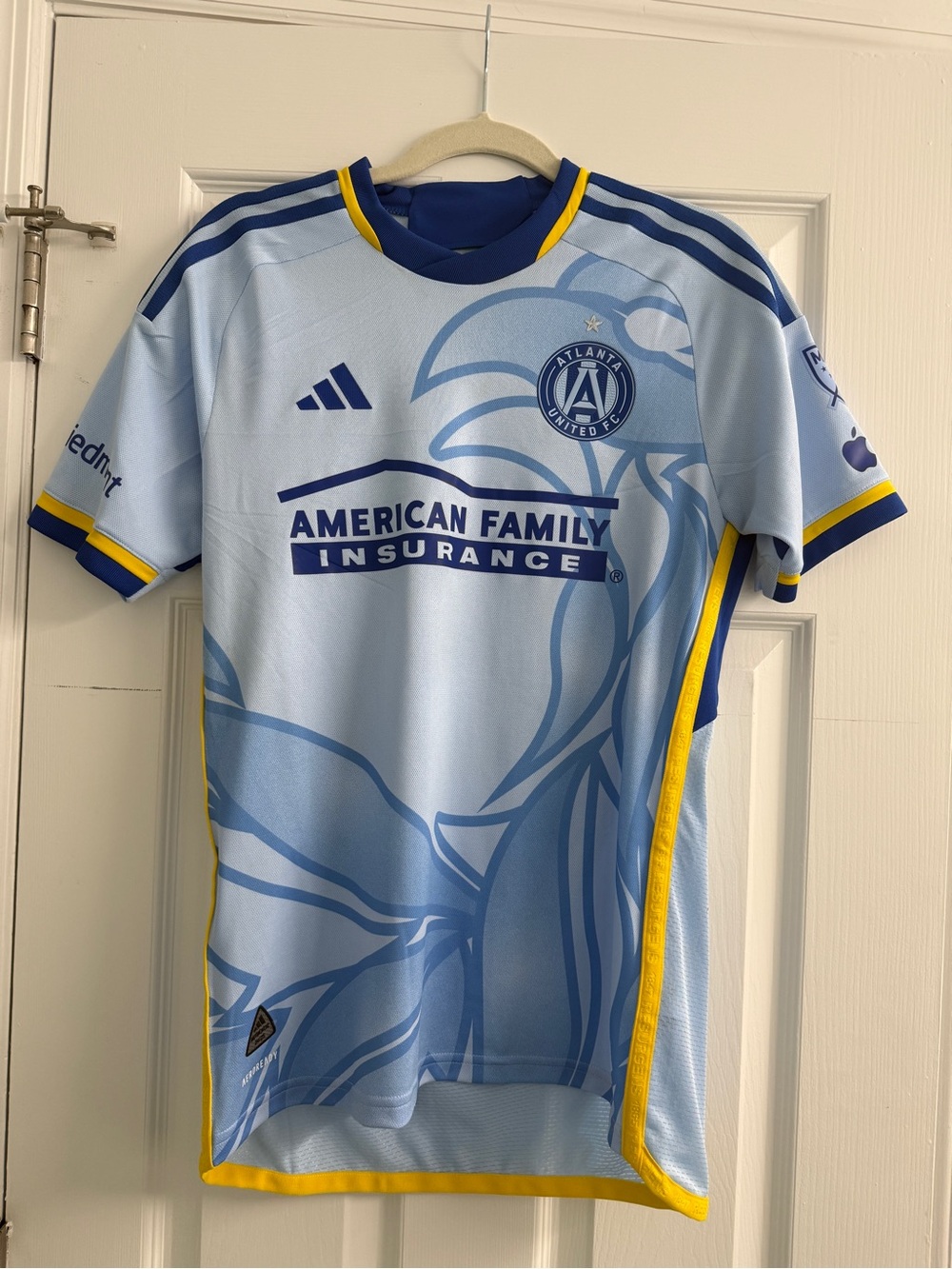 Signed Atlanta United Xande Silva Light Blue Adidas Jersey